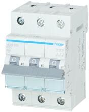 Hager MCN350 Leitungsschutzschalter 3-polig 6kA C-Charakteristik 50A 3 Module