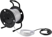 25 Meter Sygonix SY-6700426 LED-Streifen Stecker Kabeltrommel 230V/AC Baustelle Parkhaus kaltweiß