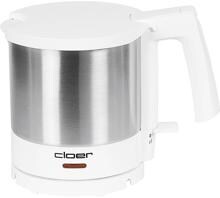 Cloer 4721 Wasserkocher Teekocher 1 Liter 2000 Watt schnurlos weiß