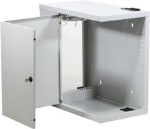 Schäfer 7318000 19" NT Box Server-Wandschrank 600x600x350mm 6HE Stahl lichtgrau