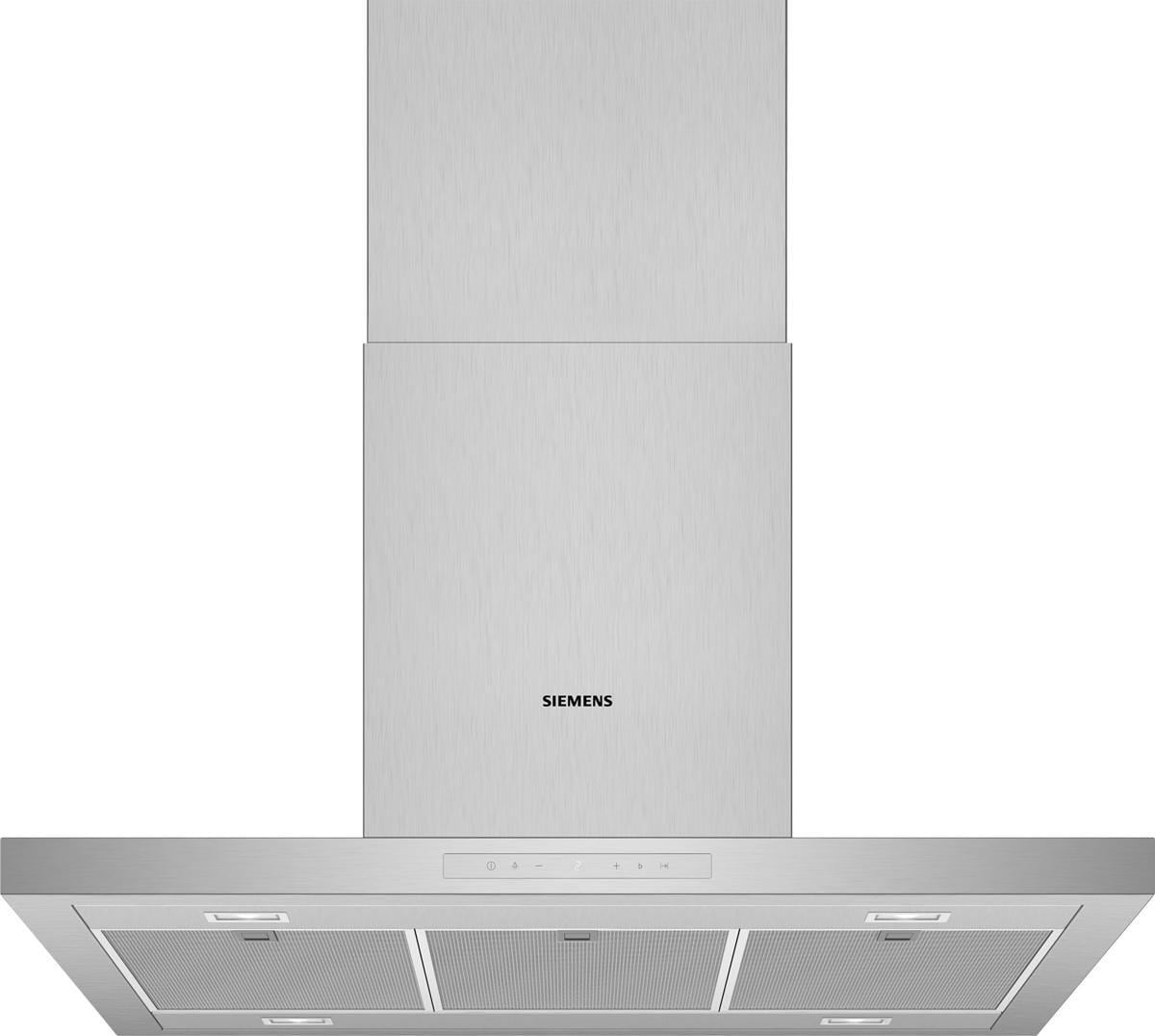 Siemens LF97BCP50 iQ500 Inselhaube Dunstabzugshaube 90cm breit Abluft Umluft edelstahl