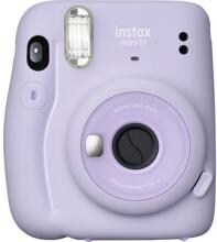 Fujifilm instax Mini 11 Sofortbildkamera Fotos Bilder 60mm Objektiv Bildzählwerk Selfie-Spiegel verstellbare Linse lila