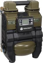 Toolcraft TO-7858587 Druckluftkompressor 18VDC/230VAC 9bar 65l/min 500 Watt