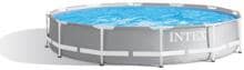 Intex Prism Frame Pool 26720GN Frame Pool Aufstellpool Swimmingpool Filterpumpe 427x107cm rund