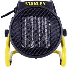 Stanley SXJH002000E PTC-Heizlüfter Heizgerät 2000W 20m² Werkstatt schwarz gelb