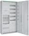 ABN ABNRS207E0032 Zählerschrank eHZ 2Z 1V 1APZ HLAK/OKK IP44 SKII 5-polig 550x1100x210mm verkehrsweiß