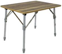 Bo-Camp Feather Campingtisch Klapptisch Esstisch Garten Terrasse 60x45cm Glasfaser Tischplatte