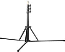Walimex Pro 21424 Lampenstativ Arbeitshöhe 57-215cm schwarz