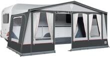 Dorema Milano Wohnwagen-Vorzelt Gr. 9 Umlauf 850-875cm Stahl-Gestänge 25mm Camping anthrazit