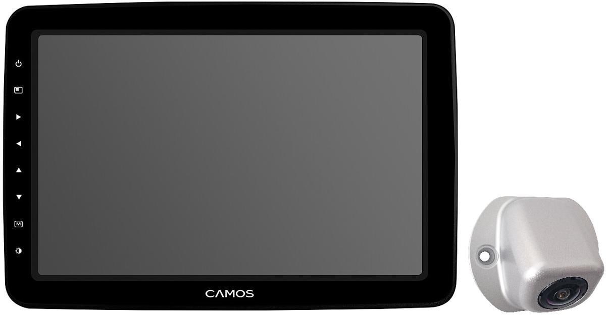 Camos CM-1002T 10,1" Rückfahrvideosystem Rückfahrkamera 360° HD 3D Wohnwagen Wohnmobil