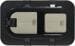 Carbest Schiebefenster Sicherheitsglas universal 460x280mm Camping Wohnwagen Echtglas dunkel