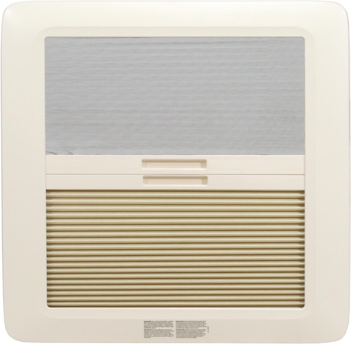 Dometic 4460004067 + 4460000021 Innenrahmen mit Montagerahmen für Mini Heki FL Dachfenster 400x400mm Camping Reisemobil cremeweiß