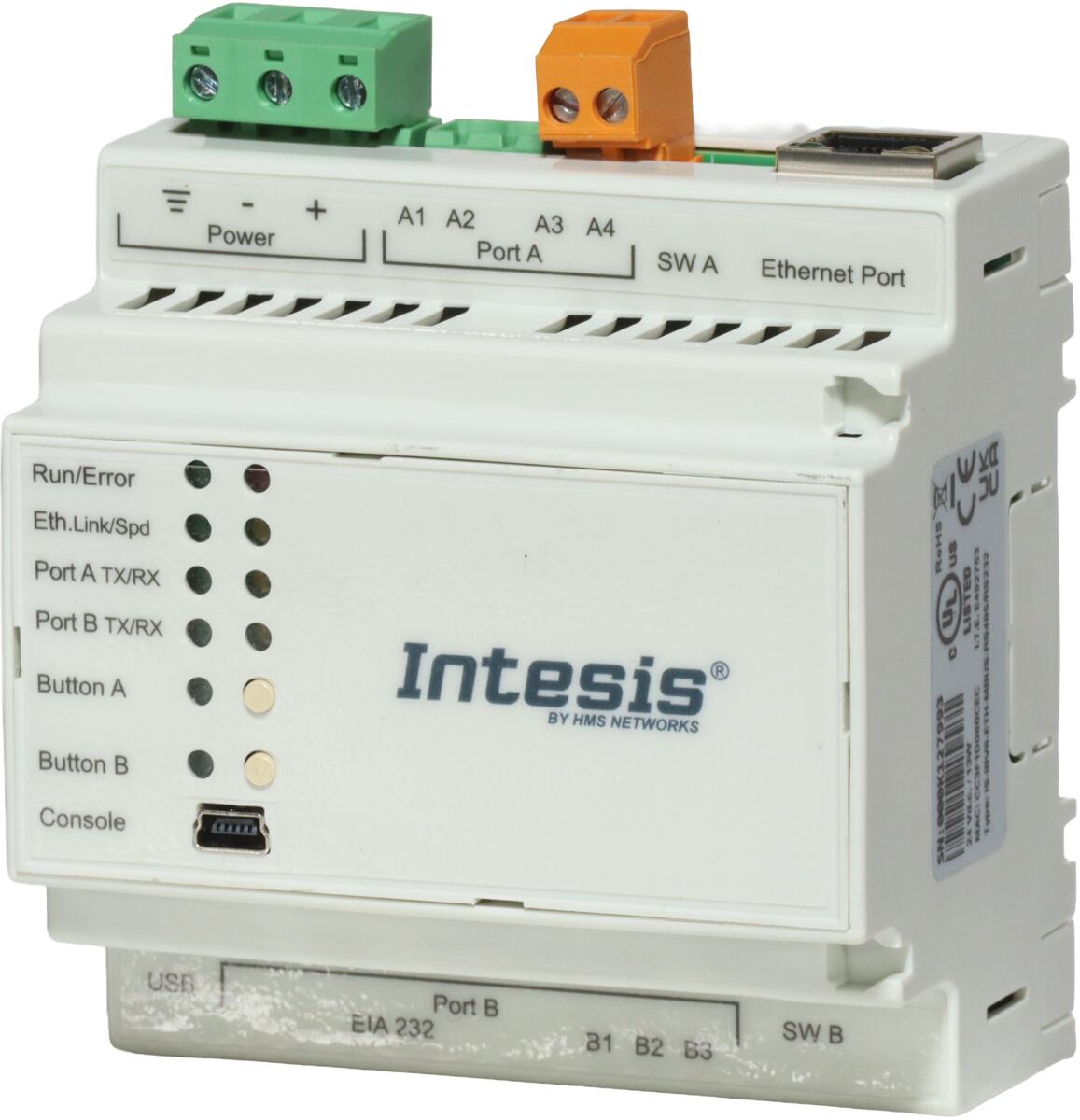 Intesis INMBSMEB0100000 M-BUS Gateway Schnittstellen-Modul Fernwartung Automatisierung