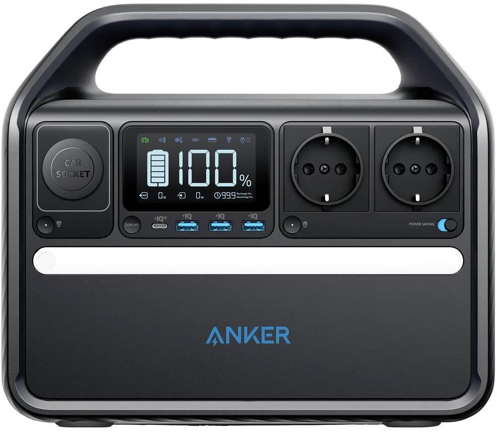 Defekt Bastler Anker PowerHouse 535 Powerstation Ladestation LiFePO4 USB-C Taschenlampe Laderegler schwarz