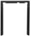 Vitrifrigo Einbaurahmen für C60i/C75L/C90i Kompressor-Kühlschrank schwarz
