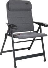 Crespo Tex Supreme Compact AP/237 Klappstuhl Klappsessel Campingstuhl Gartenstuhl Camping Wohnwagen Wohnmobil grau