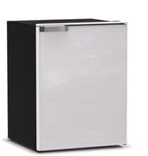 Vitrifrigo C75L CHR Kompressor-Kühlschrank 47cm breit 75 Liter 12/24V mit Gefrierfach Camping Wohnmobil Wohnwagen grau