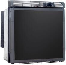 Engel CK57 Kompressor-Kühlschrank 50,6cm breit 57 Liter 12/24V mit Gefrierfach silber schwarz