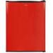 Exquisit GB60-150E Mini Stand-Gefrierschrank 48cm breit 42 Liter stufenlose Temperaturregelung rot