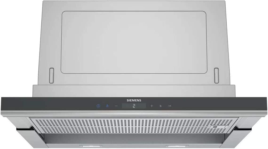 Siemens LI67SA671 Dunstabzugshaube Flachschirmhaube Wandhaube 60cm breit Abluft Umluft Dimm-Funktion Edelstahl
