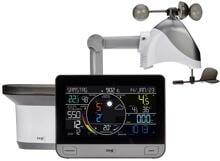 TFA Dostmann WLAN VIEW PRO Wetterstation Funk-Wetterstation Vorhersage Temperatur Luftfeuchtigkeit schwarz