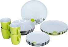 Brunner Space Geschirr-Set Camping-Geschirr 16-teilig Teller Becher Outdoor