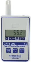 Greisinger GFTB 200 Luftfeuchtemessgerät Hygrometer 0% rF 100% rF Taupunktwarnanzeige Schimmelwarnanzeige