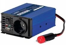 Carbest Power Inverter 200W Wechselrichter Stromwandler 12/230V Camping Wohnwagen blau