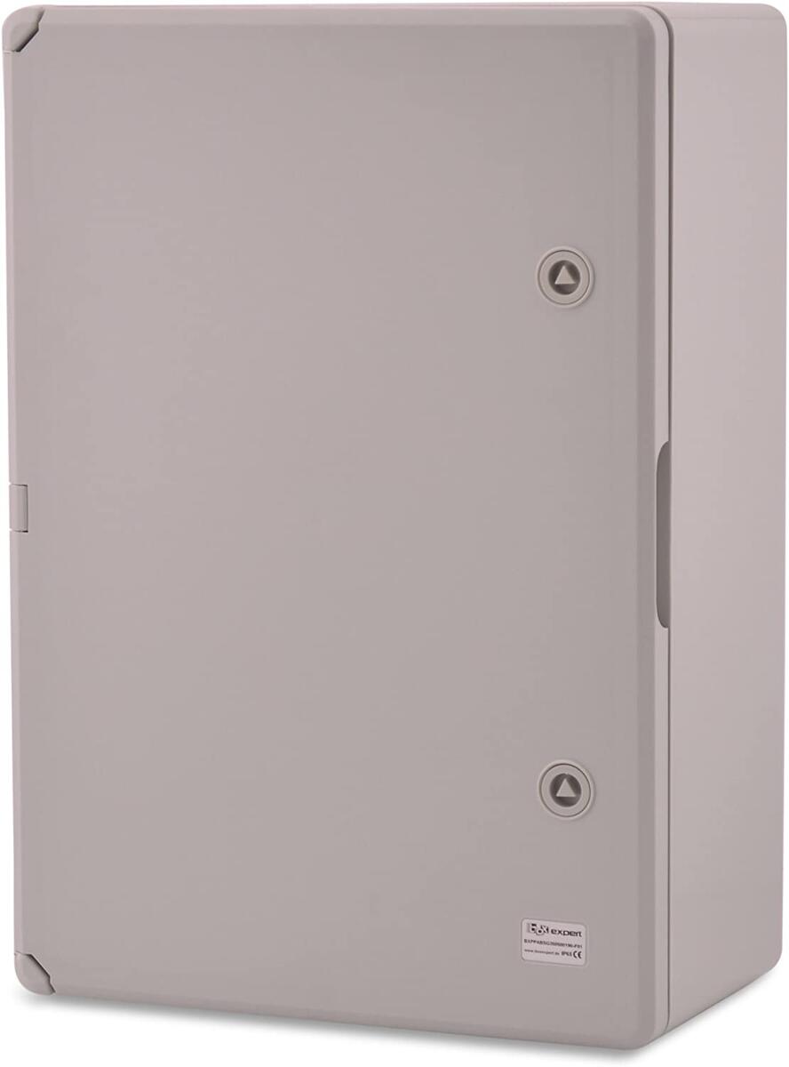 Boxexpert BXPPABSG350500190-F01 Schaltschrank Wandschrank-Gehäuse Fleet 35x50x19cm ABS lichtgrau