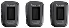 Saramonic Blink500 Pro Funkmikrofon-Set Lavaliermikrofon Mikrofonsystem B2 TX+TX+RX 2,4GHz schwarz