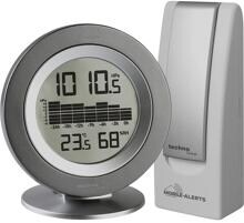 Techno Line MA10038 Funk-Wetterstation Reichweite 100m digital Cloud-Anbindung anthrazit