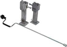 Fawo MOCA Universal Hubmatic-Stützen Kurbelstütze 290-490mm für die Hinterachse Camping Wohnwagen Wohnmobil