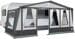 Dorema Milano Wohnwagen-Vorzelt Gr. 9 Umlauf 850-875cm Stahl-Gestänge 25mm Camping anthrazit