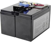 RBC48 USV-Anlagen-Akku USV-Batterie Spezial-Akku APC Bleivlies schwarz