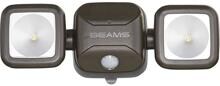 Mr. Beams MB 3000 LED-Außenstrahler Außenlicht Scheinwerfer Bewegungsmelder 500lm braun