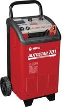 Helvi Autostar 701 Kfz-Ladegerät Batteriestartgerät 12V 24V 50A rot