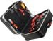 Knipex BigTwin 00 21 41 Elektriker Werkzeugkoffer Tasche Rollen Zahlenschloss ausziehbarer Griff 63-teilig 510x270x410mm schwarz