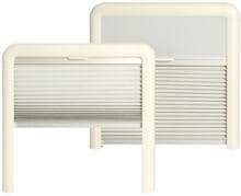 Remis REMIflair IV Duo-Plissee-Rollo Insektenschutz Verdunklung 550x520mm Wohnwagen Wohnmobil