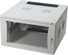 Rittal DK 7507100 Netzwerkschrank Wandverteiler 6HE 19" 600x358x600mm Sichtscheibe lichtgrau