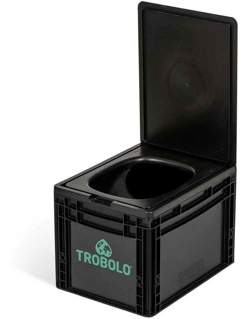 Trobolo BilaBox Trenntoilette Campingtoilette Reise-WC 9 Liter Wohnmobil Reisemobil schwarz