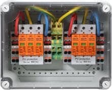 OBO Bettermann 1775667 Generatoranschlusskasten Typ 1+2 für 2 x 2 Strings