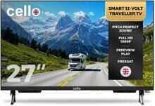 Cello C2725WS 27" Smart-TV LED Fernseher WebOS Triple Tuner Pitch Perfect Sound Camping Wohnwagen Wohnmobil