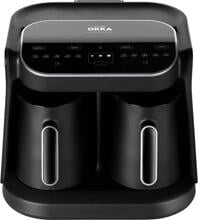 Arzum Okka Grandio Duo Mokka-Kaffeemaschine Fassvermögen 10 Tassen schwarz chrom