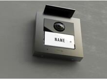 m-e modern-electronics VDV-2010 A Video-Türsprechanlage kabelgebunden RFID Außeneinheit anthrazit