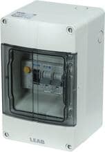 LEAB PCM5-1N-1N-1R-1RCD-16 Bordnetzverteiler Fahrzeugabsicherung Relais weiß