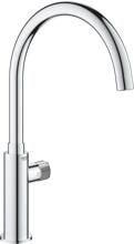 Grohe Blue Pure Mono Küchenarmatur Einhand-Armatur Einhebelmischer C-Auslauf Filterfunktion Hochdruck Chrom