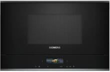 Siemens BE732R1B1 iQ700 Einbau-Mikrowelle 21 Liter 59,4cm breit 900W Grill 5 Leistungsstufen QuickStart TFT Touchdisplay schwarz