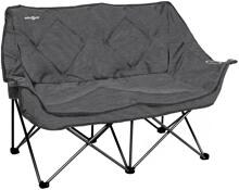 Brunner Action Faltsofa Campingbank Campingsofa Sessel 2 Personen Outdoor grau