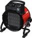 Korona 60002 Heizlüfter Heizgerät 3000 Watt 2 Geschwindigkeiten rot schwarz