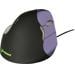 BakkerElkhuizen Evoluent 4 ergonomische Maus optisch Rechtshänder USB 6 Tasten 2600dpi schwarz lila